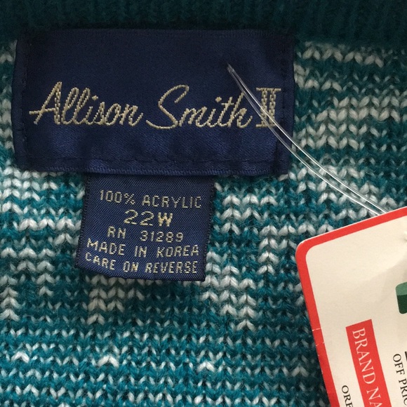 Teal & Snowflake Sweater - Picture 11 of 12